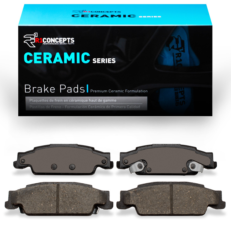 Pontiac Grand Prix Brake Pads - Rear - R1 Concepts - Ceramic - `03-`11